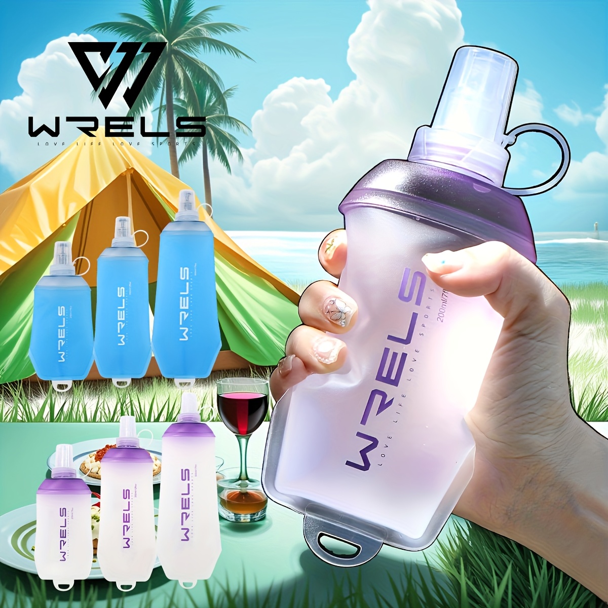 WRELS Folding Collapsible Soft - Water Bag Collapsible 리뷰 및 가격