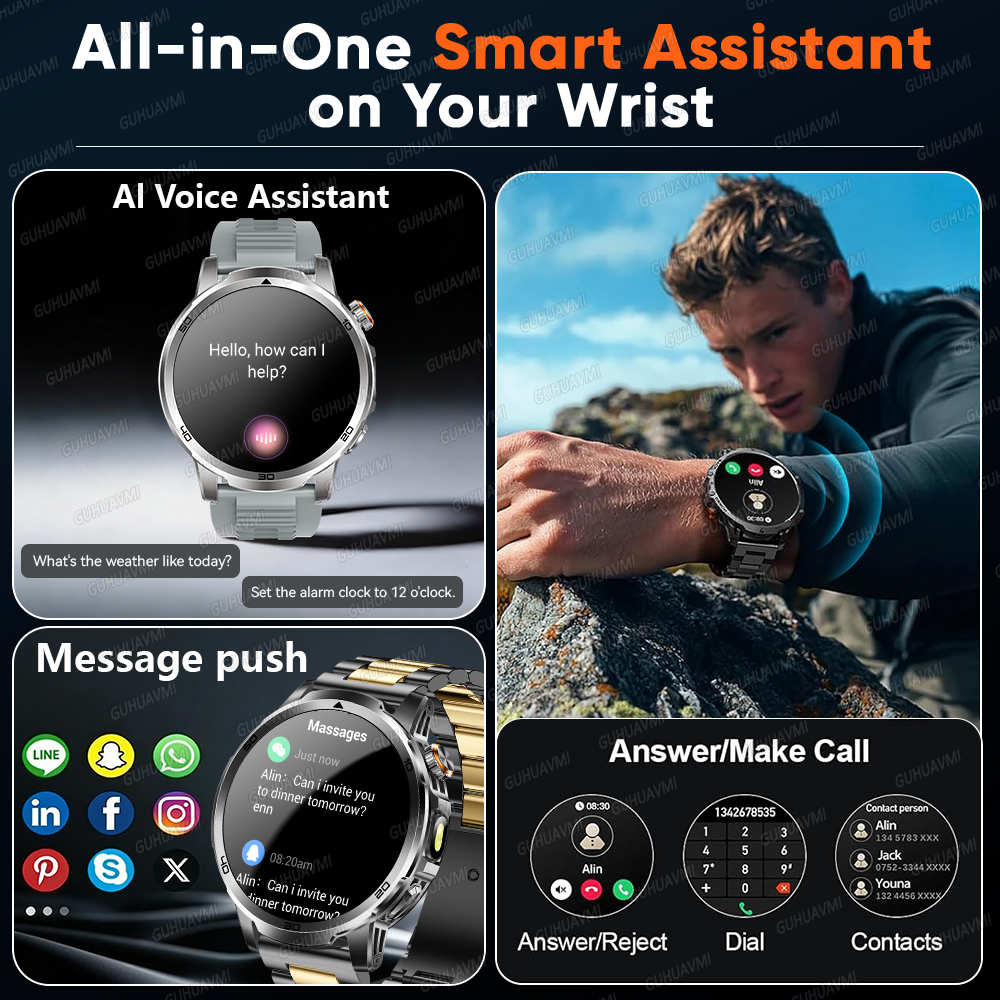 2026 New outdoor Smart watch M - Compass Lensatic 리뷰 및 가격
