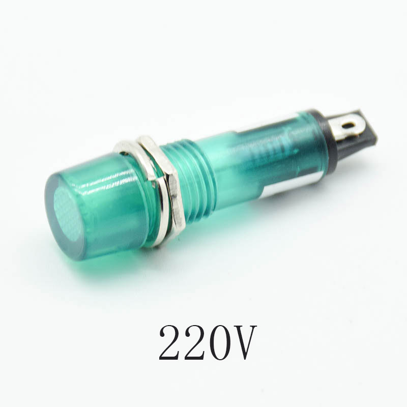 5Pcs 220V 12V 24V DC Mounting  - Signal Panel Orange 리뷰 및 가격