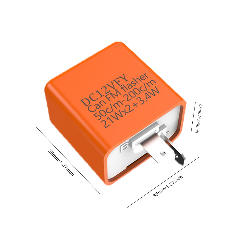 2Pin Motorcycle LED Flasher Re - Signal Panel Orange 리뷰 및 가격