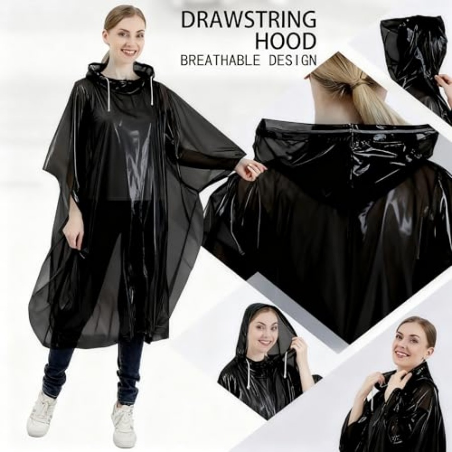 Disposable Rain Ponchos for /A - Emergency Poncho Rain 리뷰 및 가격