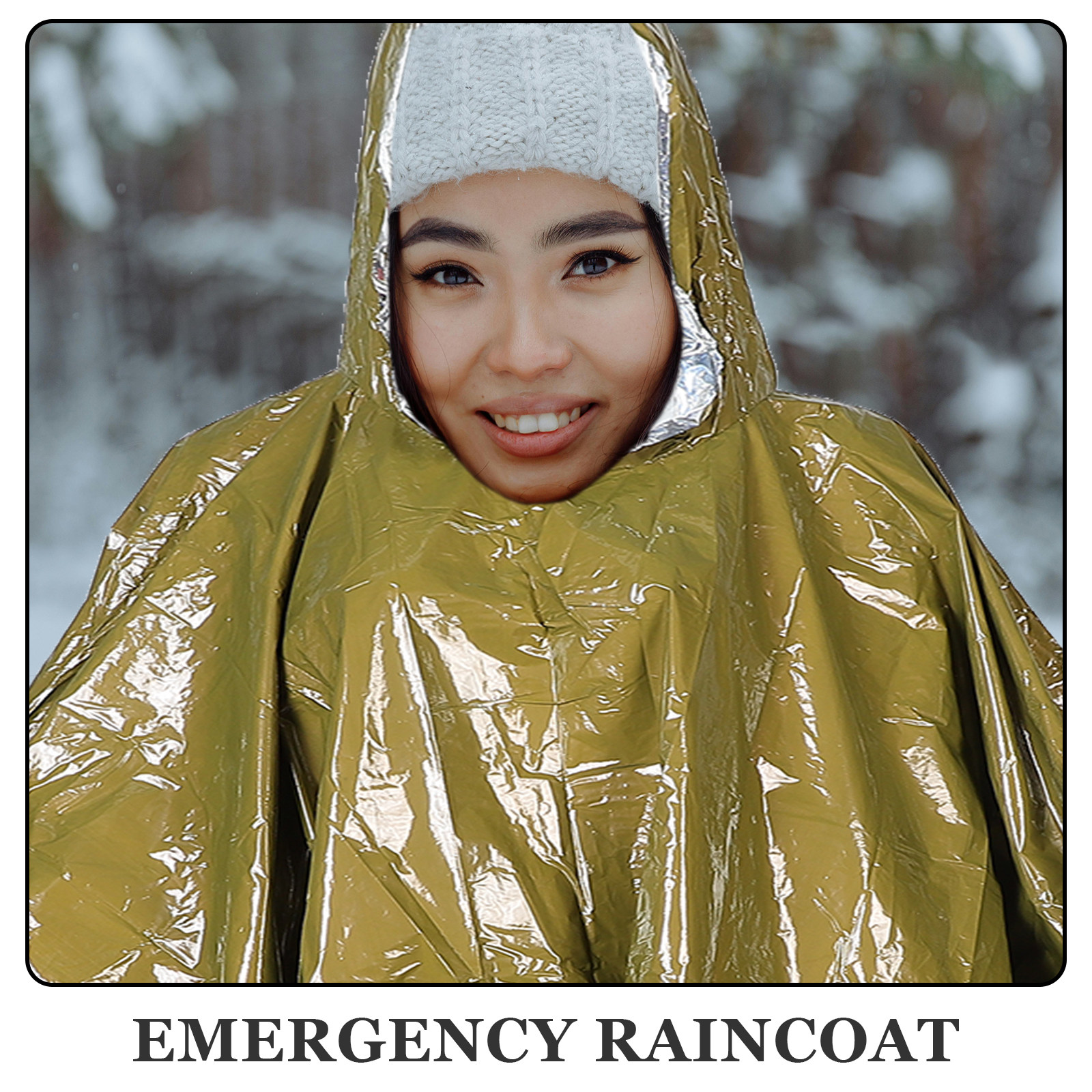 2Pcs Emergency Survival Poncho - Emergency Poncho Rain 리뷰 및 가격