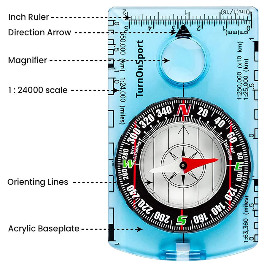Professional Waterproof Campin - Compass Lensatic 리뷰 및 가격