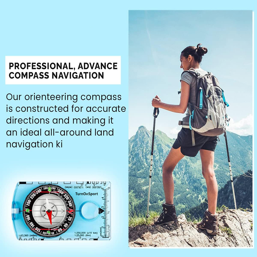 Professional Waterproof Campin - Compass Lensatic 리뷰 및 가격