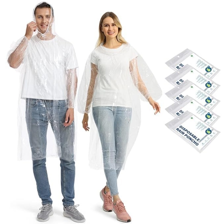 5/10/20 Pack Rain Ponchos, Dis - Emergency Poncho Rain 리뷰 및 가격
