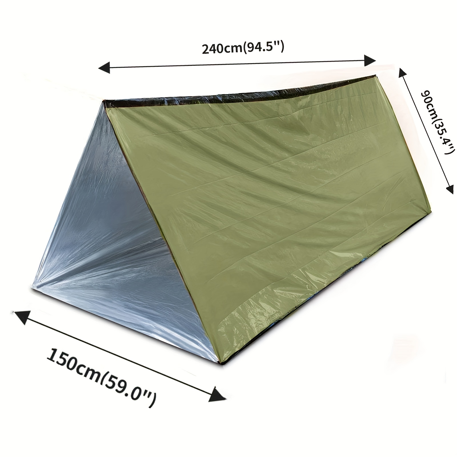 2Pcs Reflective Mylar Tent Lig - Emergency Mylar Tent 리뷰 및 가격