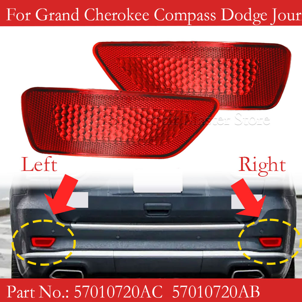 1/2pcs Car Red Tail Warning Re - Compass Lensatic 리뷰 및 가격