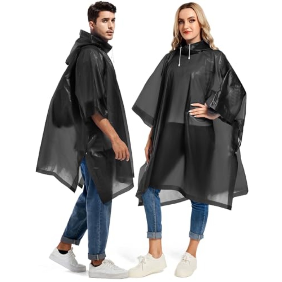 2 Pack Rain Ponchos for Adults - Emergency Poncho Rain 리뷰 및 가격