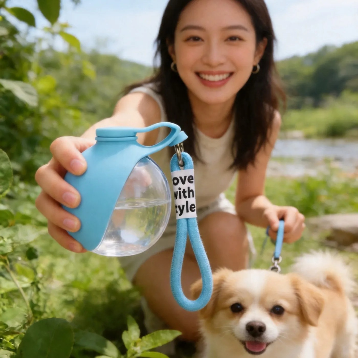 Portable 2-in-1 water bottle f - Water Bag Collapsible 리뷰 및 가격