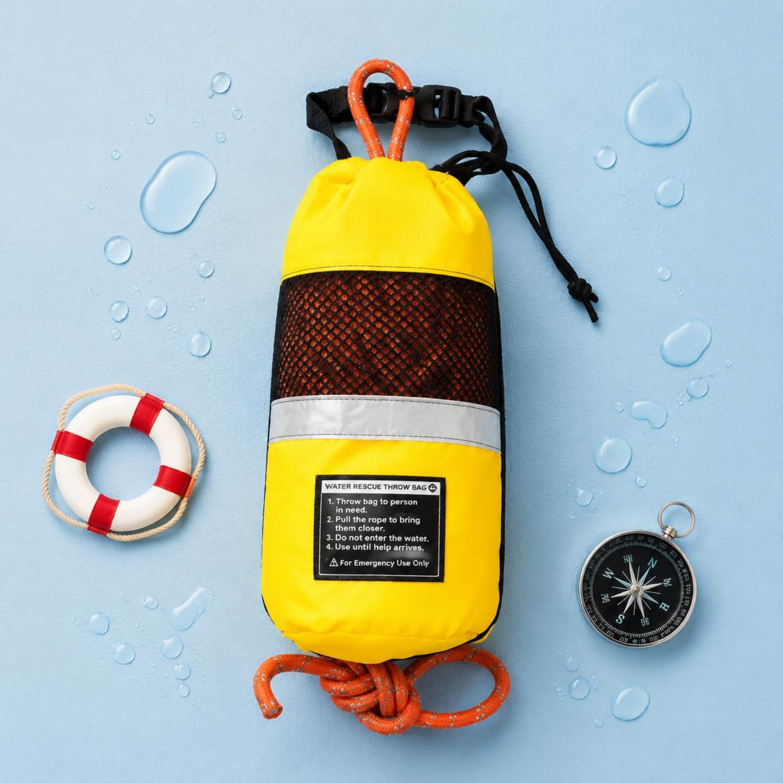 Water Rescue Throw Bag High Vi - Rescue Rope Throw 리뷰 및 가격