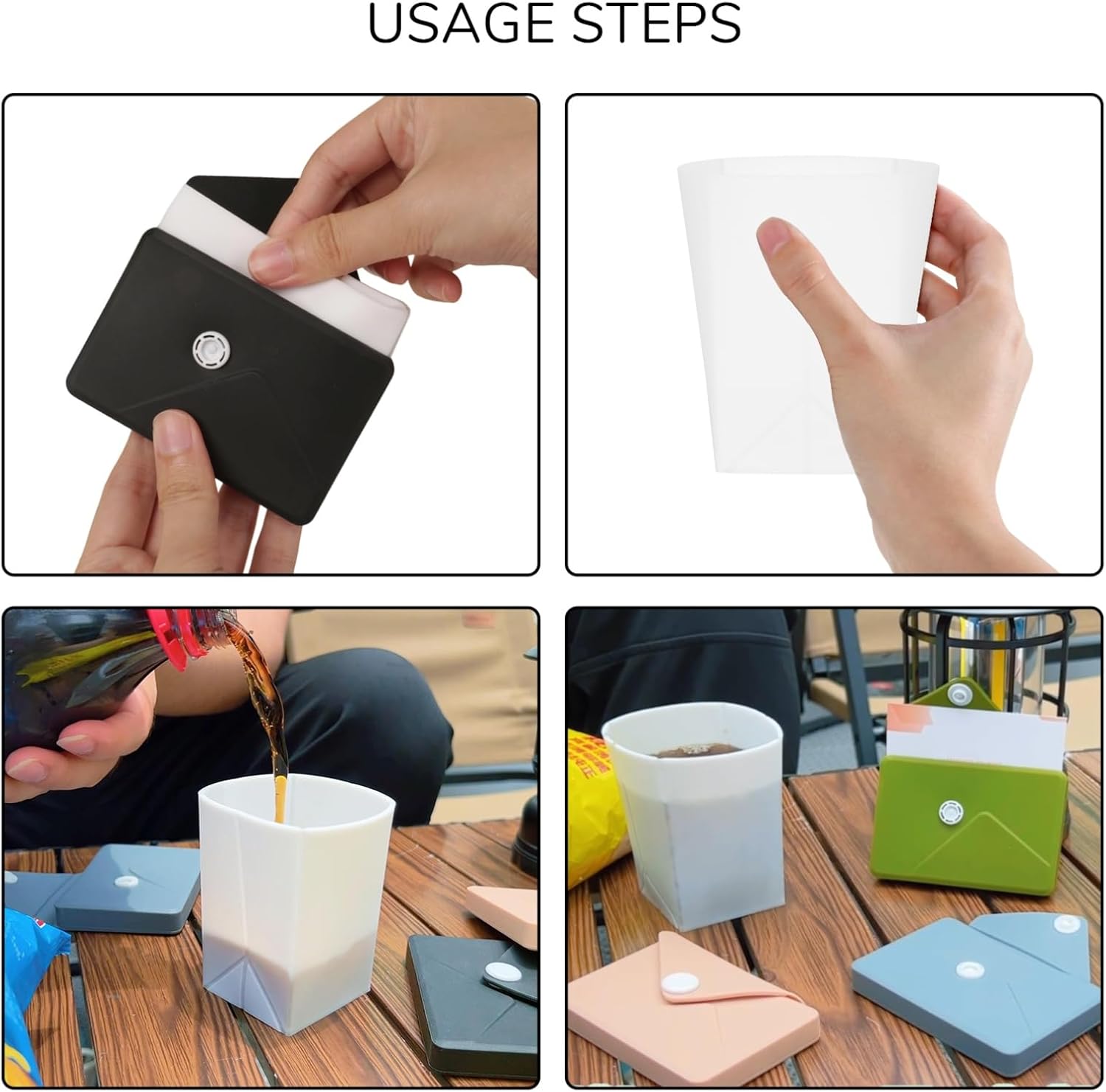 Silicone Collapsible Travel Cu - Water Bag Collapsible 리뷰 및 가격