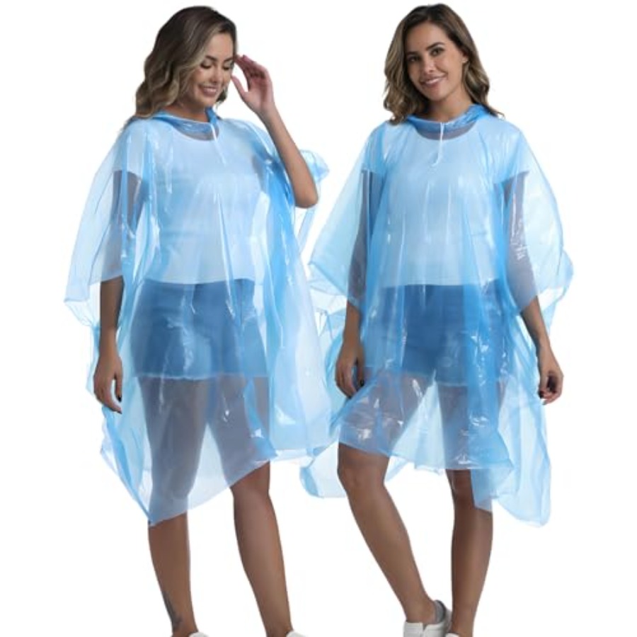 4/6/12 Pack Disposable Rain Po - Emergency Poncho Rain 리뷰 및 가격