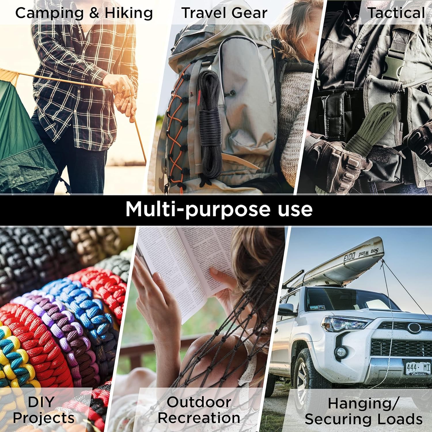 750 lb Paracord Rope - 1000Ft/ - Para Cord 1000Ft 리뷰 및 가격