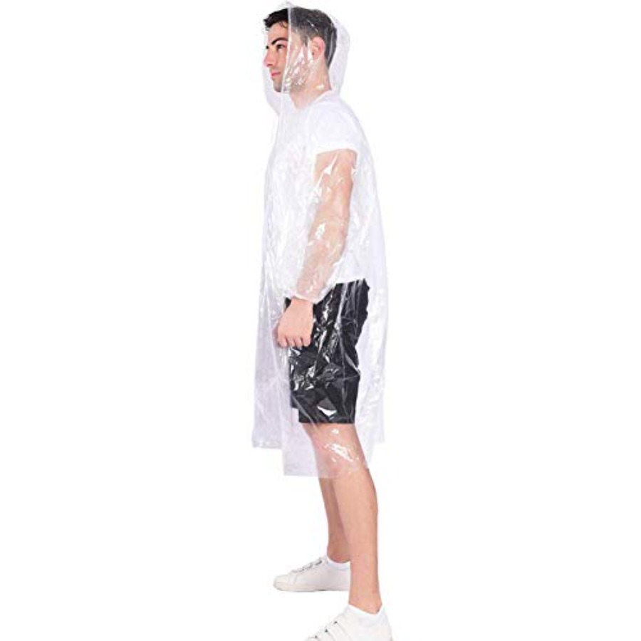 Rain Ponchos, with Drawstring  - Emergency Poncho Rain 리뷰 및 가격