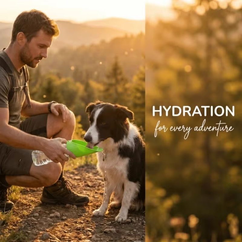 Dog cat Travel Water Bottle  P - Water Bag Collapsible 리뷰 및 가격